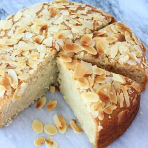 gluten free vegan almond cake