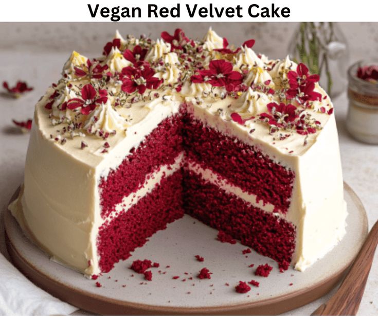 Red Velvet Vegan Cake