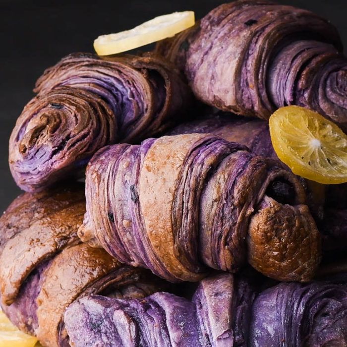 violet youre turning violet check out these beautiful naturally purple blueberry croissants.jpeg